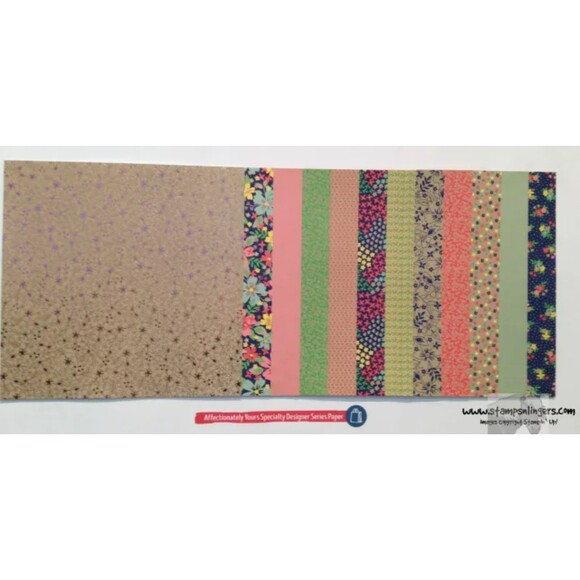 Stampin' Up! Affectionately Yours Designer Series Paper B42 - Picture 2 of 3